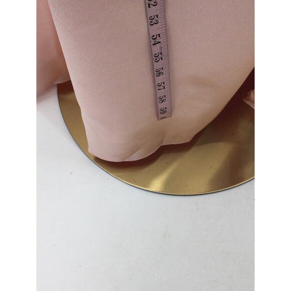 FORMAL AW  SZ 16 2x plus pearl pink satin Etta bridesmaid party dress NEW b94 - Picture 5 of 9